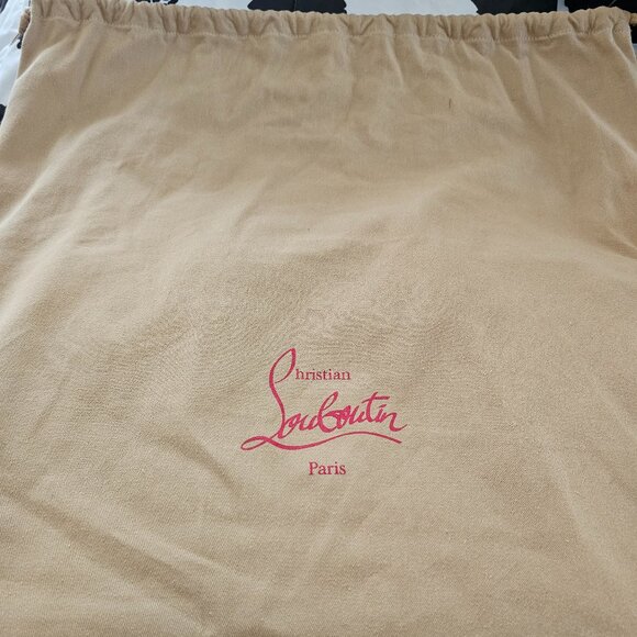 AUTHENTIC - Christian Louboutin Walk a Mile in My Shoes Tote Bag - Picture 5 of 6